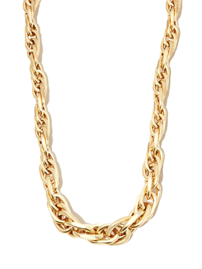 Loren Stewart Nausicca Wheat Chain Necklace In Gold