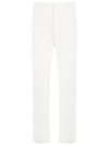 Amir Slama Straight-leg Cotton Trousers In White