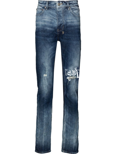 Ksubi Vertigo Skinny Jeans In Blue