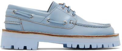 Camperlab Blue Eki Lace-up Shoes In Lt/pastel Blue