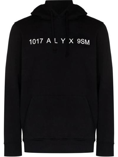 Alyx Logo-print Drawstring Hoodie In Multi-colored