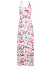 AMIR SLAMA ABSTRACT-PRINT MAXI DRESS