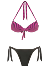 AMIR SLAMA MISS-MATCHING HALTERNECK BIKINI