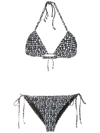 AMIR SLAMA POLKA DOT-PRINT TRIANGLE BIKINI