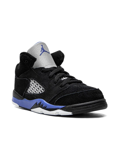 Jordan Babies' Air  5 Retro Trainers In Black