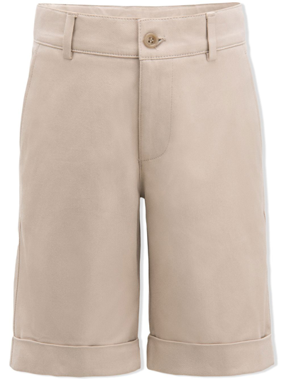 Moustache Kids' Tailored Knee-length Shorts In Neutrals