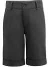 Moustache Tailored Knee-length Shorts In Grey