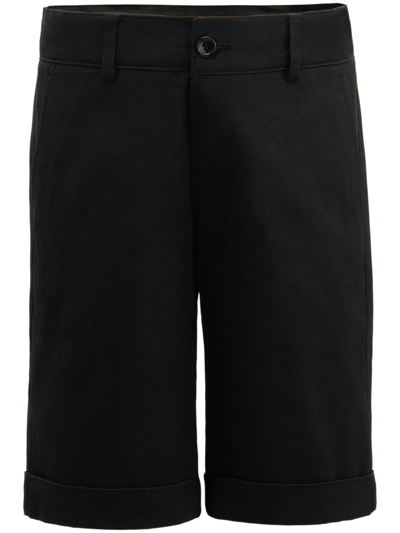 Moustache Kids' Tailored Knee-length Shorts In Black