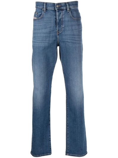 Diesel 202 D-viker Straight-leg Jeans In Blue