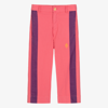 THE ANIMALS OBSERVATORY PINK STRAIGHT LEG TROUSERS