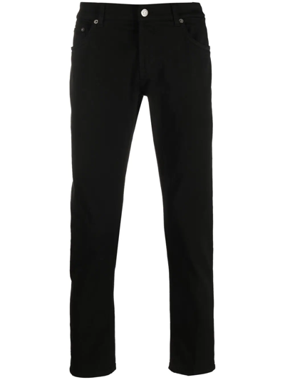 Dondup Skinny-cut Cotton Jeans In Black