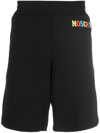 MOSCHINO LOGO-PRINT DETAIL SHORTS