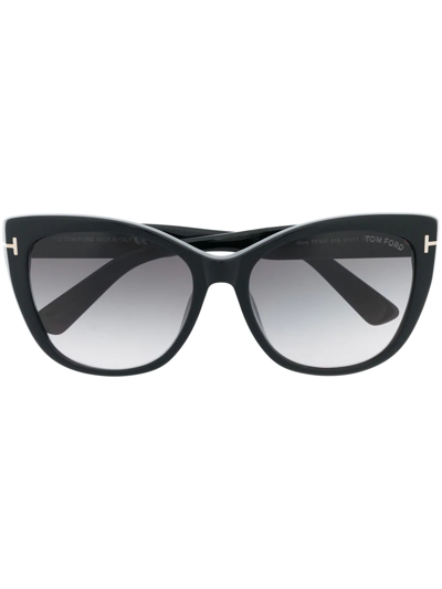 Tom Ford Nora Cat-eye Sunglasses In Black