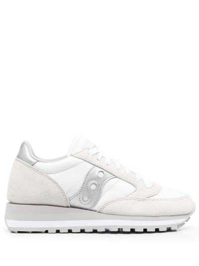 Saucony Panelled Low-top Trainers In White