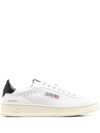 Chloé Action Logo Low-top Sneakers In White,black