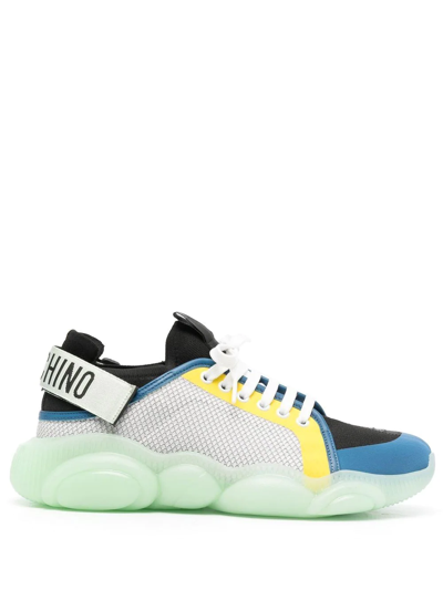 Moschino Colour-block Low-top Sneakers In Fantasy Color
