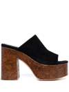 HAUS OF HONEY BLOCK HEEL 130MM MULES