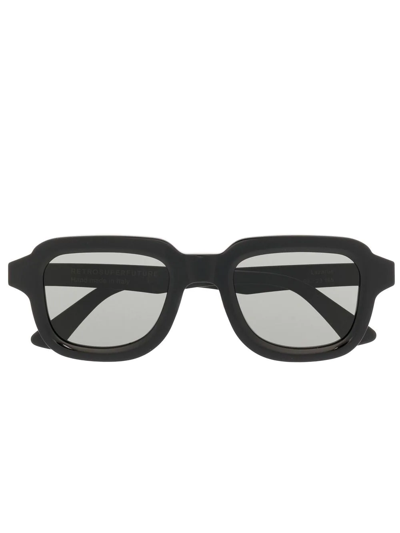 Retrosuperfuture Lazarus Square-frame Sunglasses In Black