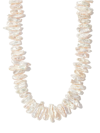 A SINNER IN PEARLS PEARL WIDE CHOKER NECKLACE