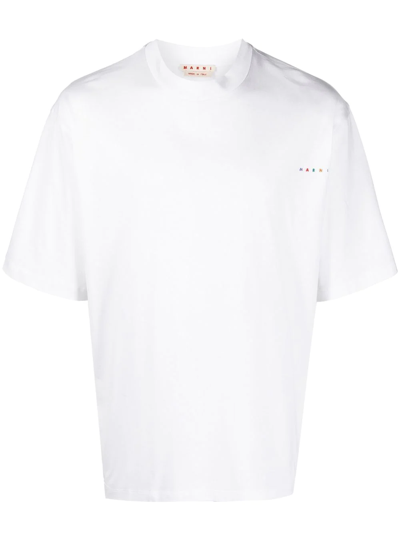 Marni Graphic-print T-shirt In White