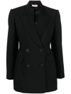 Alexander Mcqueen Women's Wool Blazer In Black