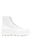 ALEXANDER MCQUEEN CHUNKY LACE-UP BOOTS