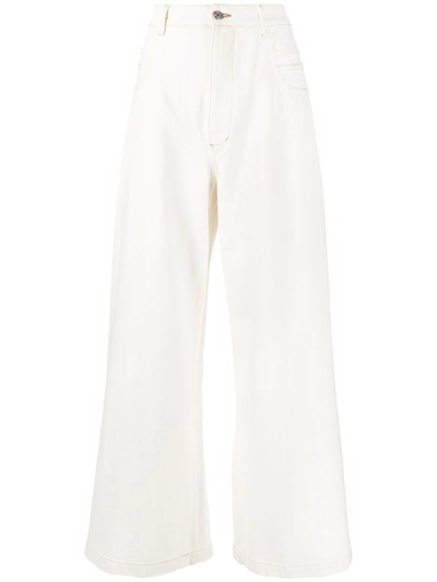 Anouki High-waisted Jeans In Neutrals