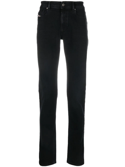 Diesel 1979 Sleenke Skinny-fit Jeans In Black