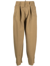 DSQUARED2 COTTON TAPERED TROUSERS