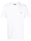 GOLDEN GOOSE GLITTERED-STAR COTTON T-SHIRT