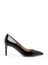 Ferragamo Point-toe Pumps In Black