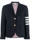 Thom Browne 4-bar Single-breasted Blazer In Blue