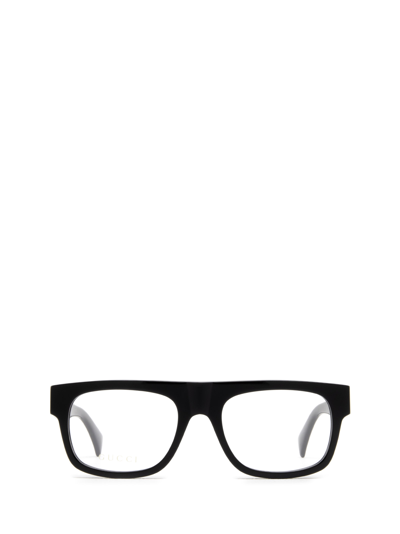 Gucci Gg1137o Black Male Eyeglasses In Clear