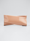 CHRISTIAN LOUBOUTIN LOUBITWIST CLUTCH IN PATENT LEATHER