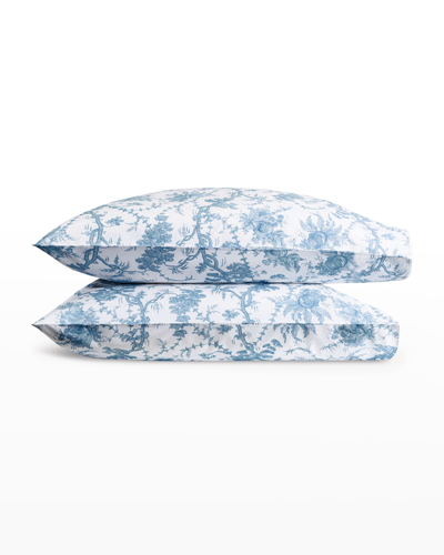 Matouk San Cristobal Standard Pillowcases - Pair In Sky