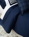 Polo Ralph Lauren Quilted Sateen Argyle Quilt, Full-queen In Navy