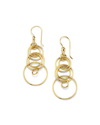 Ippolita 18k Yellow Gold Classico Diamond Multi-ring Drop Earrings