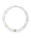 Ippolita 18k Chimera Classico Crinkle Jet Set Necklace, 18"l