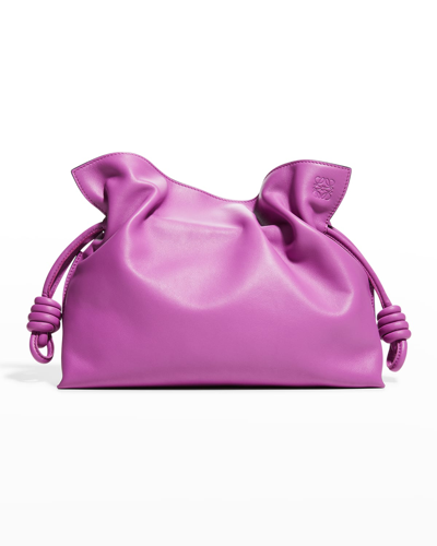 Loewe Flamenco Drawstring Knot Clutch Bag