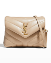 Saint Laurent Loulou Toy Ysl Matelasse Calfskin Envelope Crossbody Bag