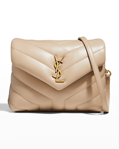 Saint Laurent Loulou Toy Ysl Matelasse Calfskin Envelope Crossbody Bag