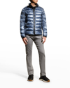 Canada Goose Men's Crofton Lightweight Quilted Packable Jacket In Ozone Blue