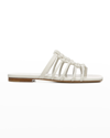 Vince Dae Slide Sandals In Off White