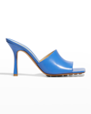Bottega Veneta Stretch 90mm Sandals In Aquarium