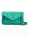 Saint Laurent Ysl Toy Puffer Mini Canvas Crossbody Bag