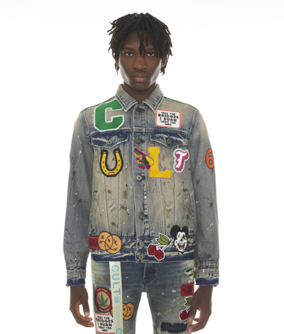Cult Of Individuality Type Iv Denim Jacket In Nocolor