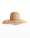 Sans Arcidet Saji Large-brim Raffia Sun Hat