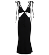 Christopher Kane Cutout Midi Dress In Black