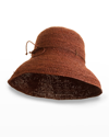 Sans Arcidet Fany Bucket Raffia Sun Hat