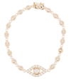 Sydney Evan Evil Eye 14kt Yellow Gold Bracelet With Diamonds In 0